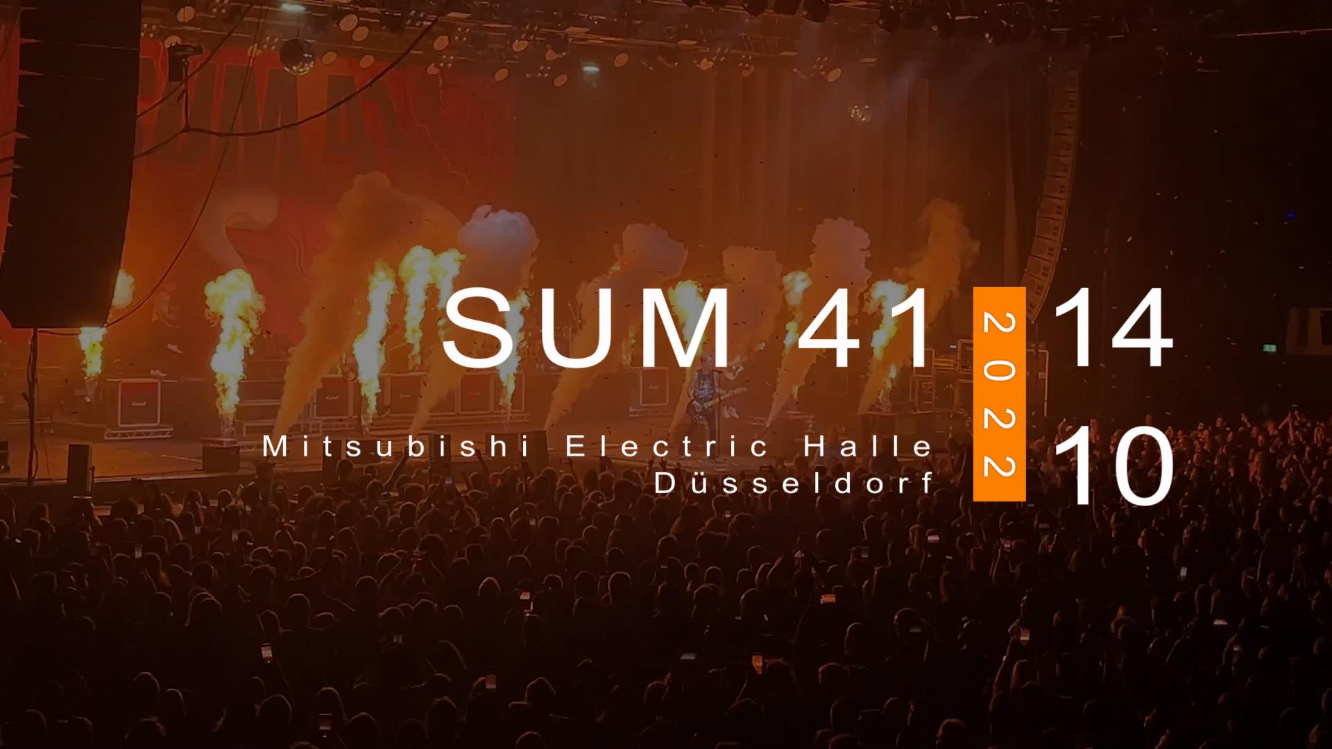 SUM 41 Konzert
