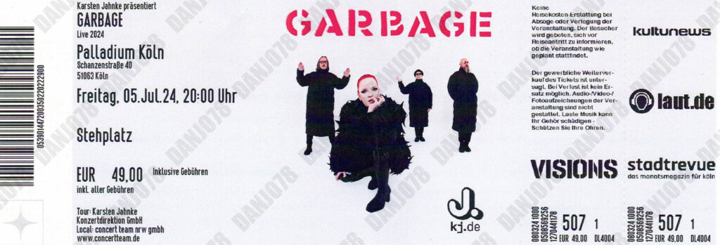 Garbage - Palladium 05.07.2024